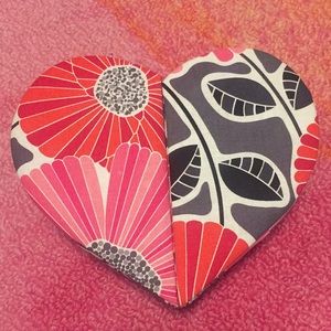 Vera Bradley Cherry Blossom Heart Jewelry Box